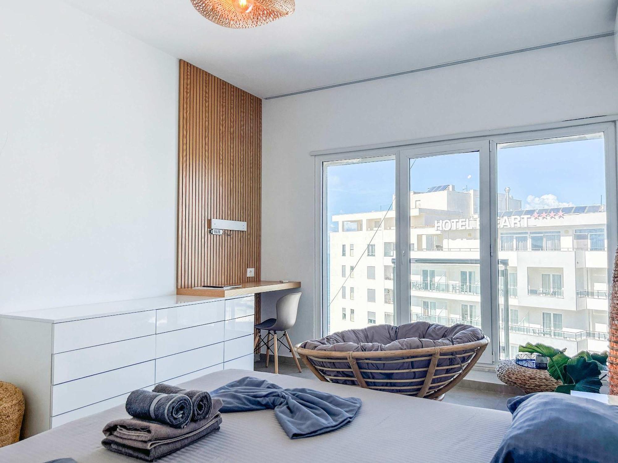 Duplex 780 - Two Floors, Terrace & Seaview * Durrës