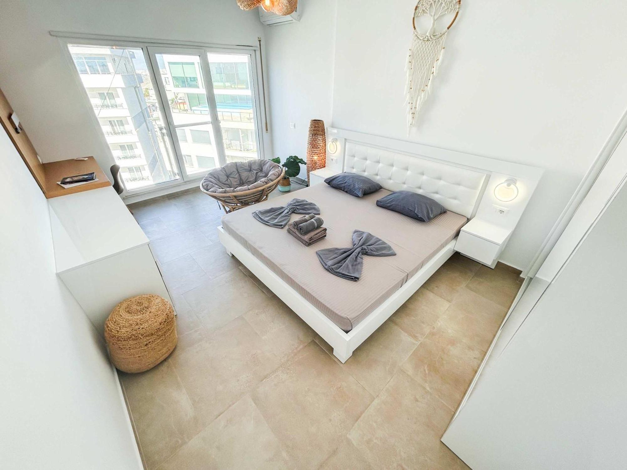 Duplex 780 - Two Floors, Terrace & Seaview Apartament Durrës